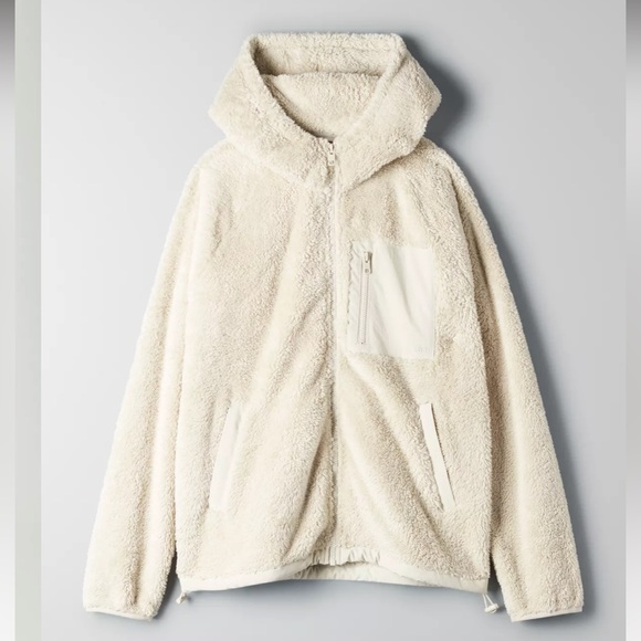 ARITZIA / TNA zip up fleece hoodie - Picture 6 of 6